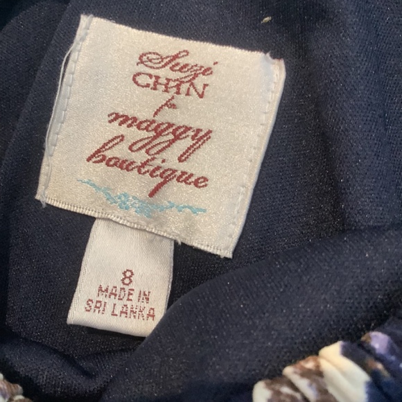 Suzy Chin for Maggy Boutique Leopard print dress, Size 8 - Picture 5 of 6